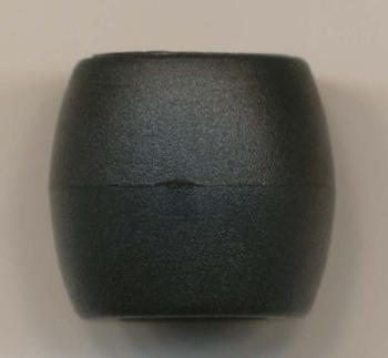 <font color="red">IN STOCK</font><br>1/2" Barrel Rubber Friction Cord Stop-Black