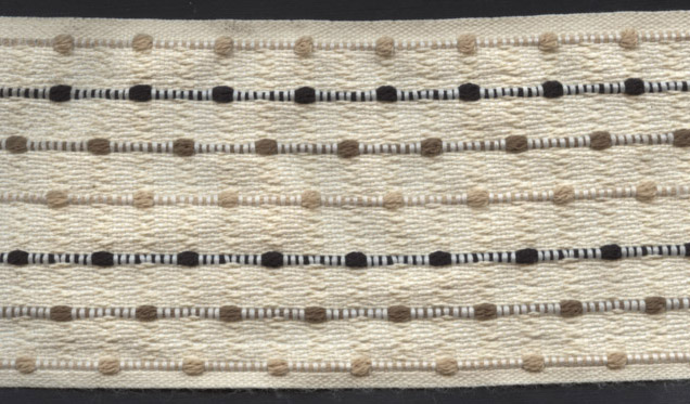 <font color="red">IN STOCK</font><br>3+1/2" Poly Dot Tape-Light Earth Tones