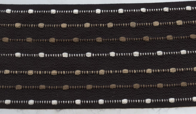 <font color="red">IN STOCK</font><br>3+1/2" Poly Dot Tape-Dark Earth Tones