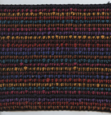 <font color="red">IN STOCK</font><br>3+1/2" Poly Woven Tape-Dark Multi