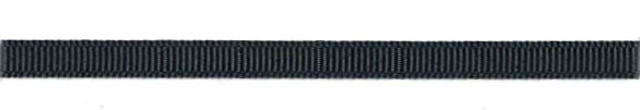 <font color="red">IN STOCK<br>DISCOUNTED</font><br>1/4" Poly Grosgrain Ribbon-Dark Grey