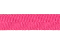 <font color="red">IN STOCK</font><br>3/4" Poly Twill Tape-Bright Pink