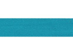 <font color="red">IN STOCK</font><br>3/4" Poly Twill Tape-Turquoise