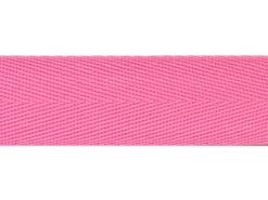<font color="red">IN STOCK</font><br>1" Poly Twill Tape-Pink