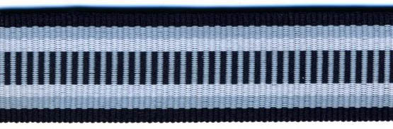 <font color="red">IN STOCK</font><br>1" Poly Ladder Tape-Blue Combo On Black Tape