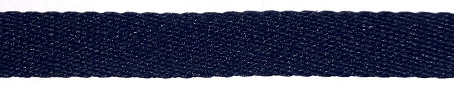 <font color="red">IN STOCK</font><br>3/8" Poly Flat Tubular Tape-Dark Navy