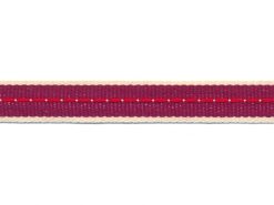 <font color="red">IN STOCK</font><br>1/2" Poly Interstate Stripe-Ivory/Beauty/Red