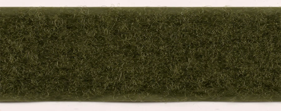 <font color="red">IN STOCK</font><br>1" Nylon "Loop Side"-Olive Green<br>(Industry Standard)