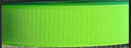 <font color="red">IN STOCK</font><br>3/4" Nylon "Hook Side"-Neon Green<br>(Industry Standard)