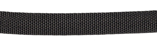 <font color="red">IN STOCK</font><br>3/8" Polypro Webbing-Dark Grey