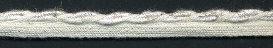 <font color="red">IN STOCK</font><br>1/2" Rayon/Flax Braided Cordedge Piping-Linen Color