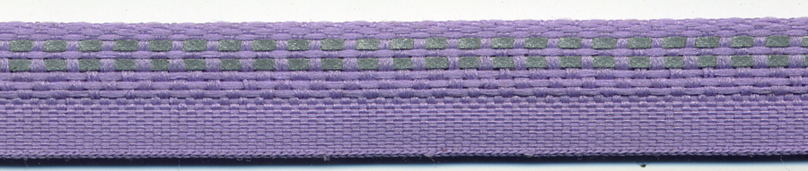 <font color="red">IN STOCK</font><br>1/2" Wide Double Row 3M Reflective Stripe Piping-Lavender
