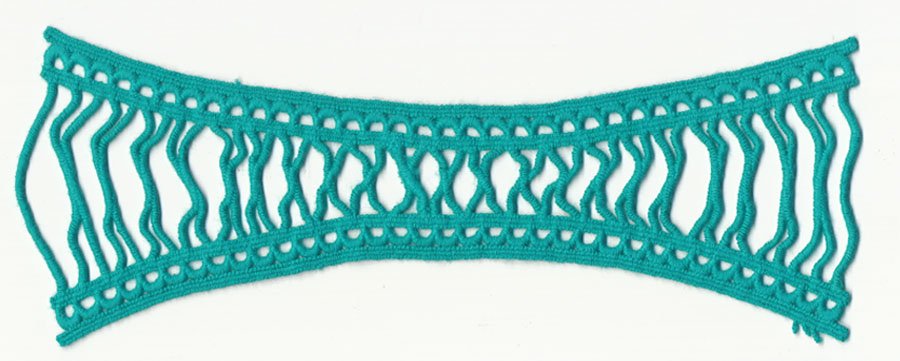 8.25" Venise Lace Incert-Jade    