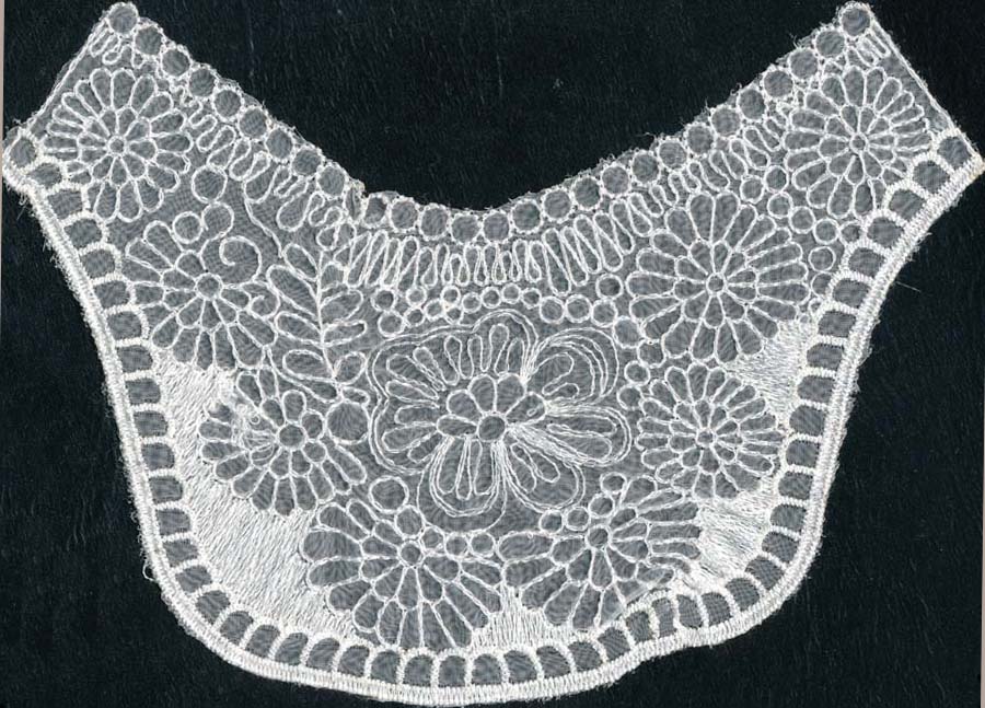 8" x 4" Venise Lace Yoke-Ivory