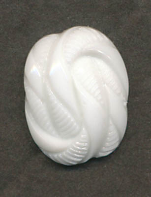 <font color="red">IN STOCK</font><br>16L Rope Shank Button-White