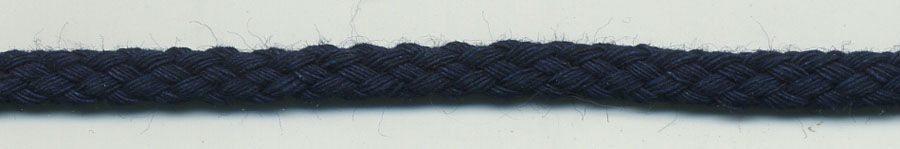 <font color="red">IN STOCK</font><br>1/4" Cotton Drawcord (No Core)-Indigo Blue