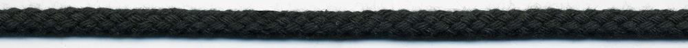 <font color="red">IN STOCK</font><br>1/8" Cotton Drawcord-Black