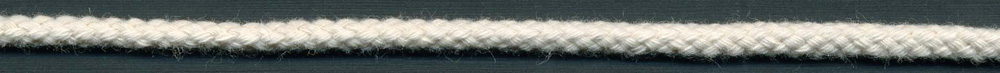 <font color="red">IN STOCK</font><br>3/16" Cotton Drawcord-Natural<br>Made in USA