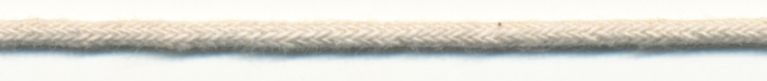<font color="red">IN STOCK</font><br>1/8" Mini Cotton Plainweave Cord-Natural