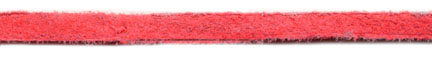 <font color="red">IN STOCK</font><br>1/8" (3mm) Faux Suede On Spools-Coral