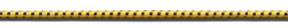 <font color="red">IN STOCK</font><br>1/8" Poly Tubular Bungee Cord-Yellow/Navy<br>Made In USA
