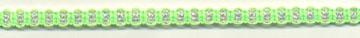 <font color="red">IN STOCK</font><br>1/4" Soft Stretch Band-Green/Iris