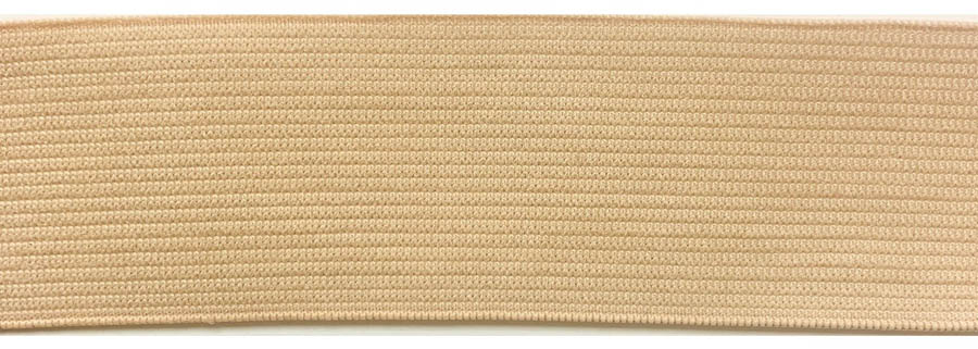 <font color="red">IN STOCK</font><br>1.5" Poly Knit Elastic-Nude<br>(Soft Finish, Industry Standard, Pre-Shrunk)