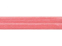 <font color="red">IN STOCK</font><br>5/8" Nylon Foldover Elastic-Pink