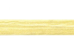 <font color="red">IN STOCK</font><br>5/8" Nylon Foldover Elastic-Pale Yellow