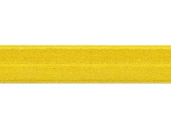 <font color="red">IN STOCK</font><br>5/8" Nylon Foldover Elastic-Yellow