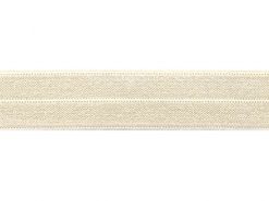 <font color="red">IN STOCK</font><br>5/8" Nylon Foldover Elastic-Ivory