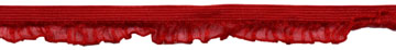9/16" Nylon Abutilon Elastic-Deep Red