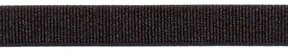 9/16" Nylon Stretch Grosgrain Elastic-Black