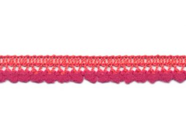 <font color="red">IN STOCK</font><br>3/8" Poly Mini Ball Fringe-Rose