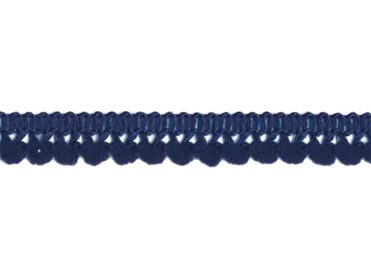<font color="red">IN STOCK</font><br>3/8" Poly Mini Ball Fringe-Navy