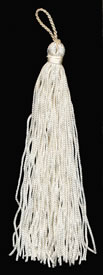 6", 60 end, Rayon Tassel-Ivory