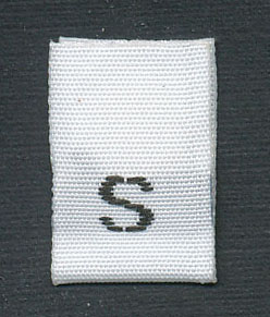 <font color="red">IN STOCK</font><br>Size "S" Label Tab<br>1,000 pieces per bag