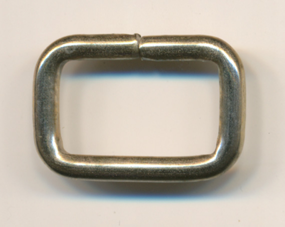 5/8" X 3/8" Rectangle Wire Form-Brass
