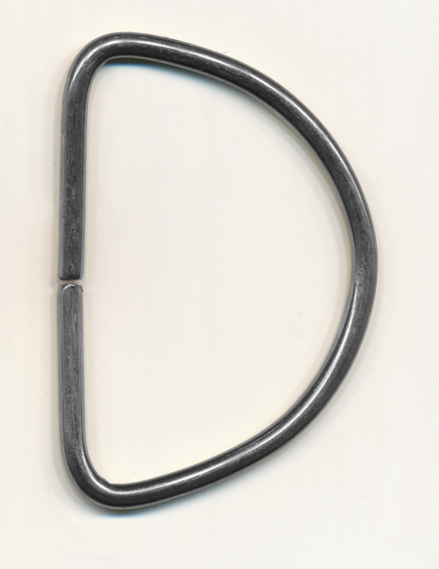 2" D ring-Nickel