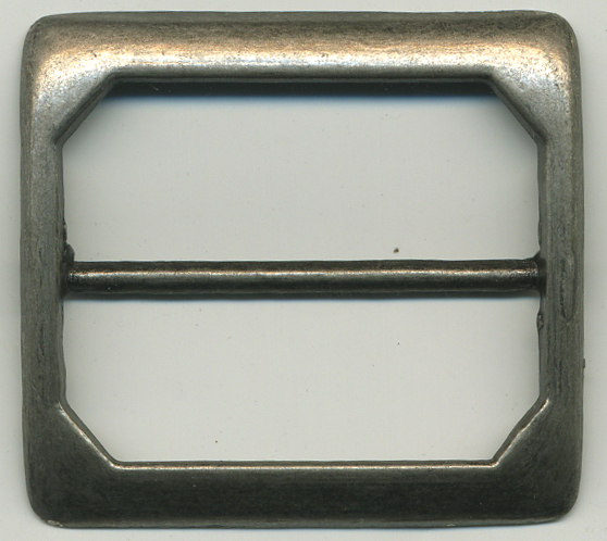 <font color="red">IN STOCK</font><br>1+1/2" Frame Slider with 1+1/5" Belt Slot-Antique Nickel