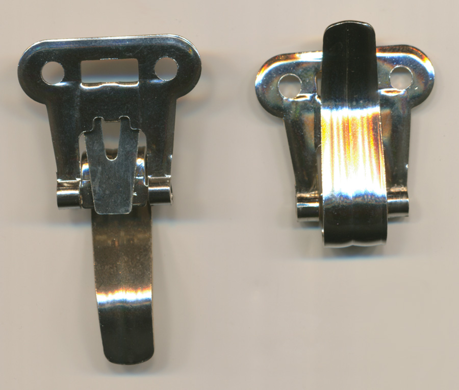 1" Tongue Clasp-Nickel