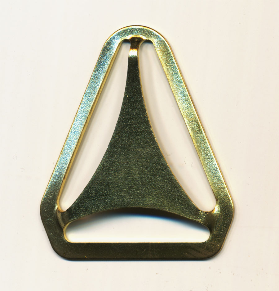 <font color="red">IN STOCK</font><br>1" Triangle Suspender Separator-Gold