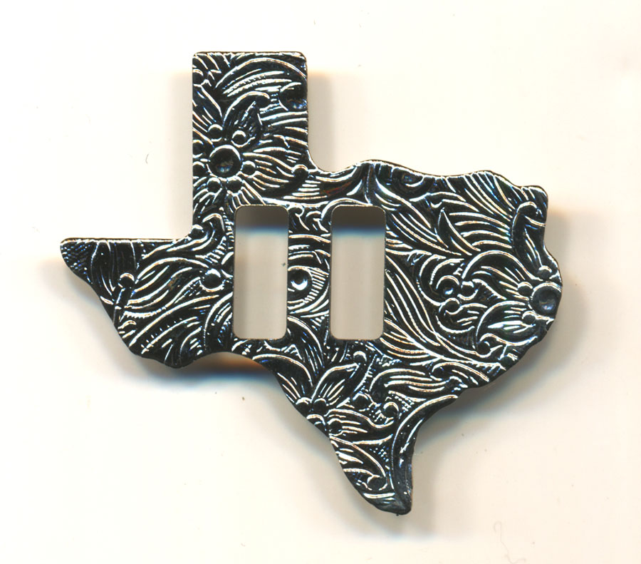 2" Texas Concho With Slots-Nickel