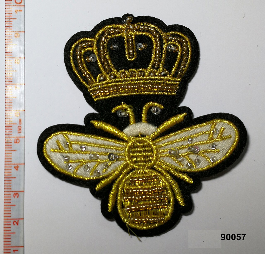 King Bee Rhinestone/Sequin/Beaded Brooch
