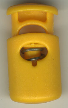 <font color="red">IN STOCK</font><br>1" Fighter Cord Lock-Gold