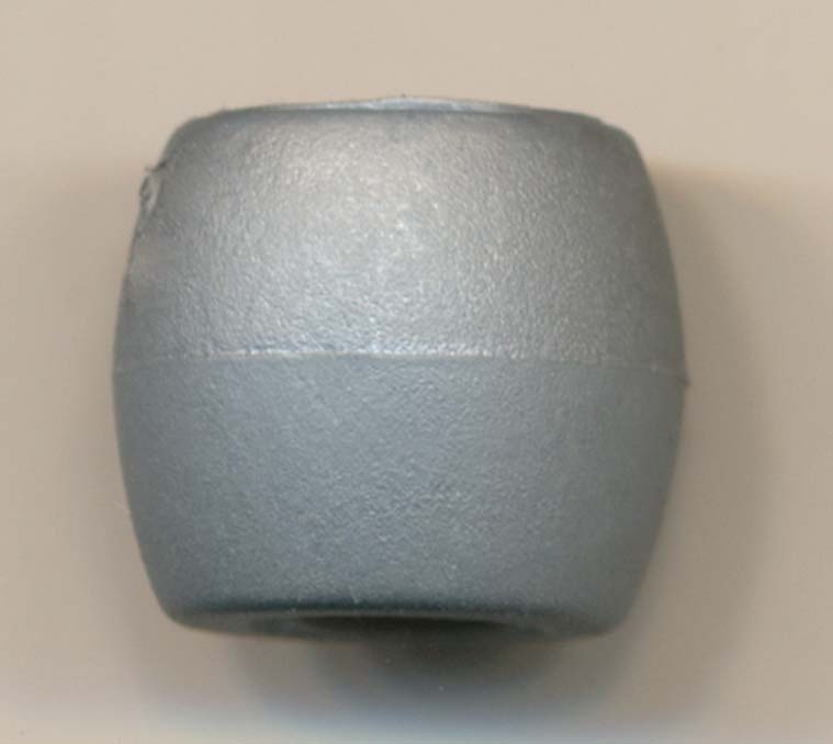 <font color="red">IN STOCK</font><br>1/2" Rubber Friction Cord Stop-Steel