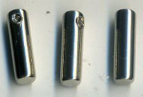 <font color="red">IN STOCK</font><br>3/16" X 11/16" Metal Aglet Cord End Tip-Nickel<br>With Screws