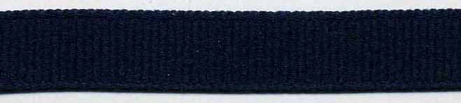 <font color="red">IN STOCK</font><br>1/4" Poly Grosgrain Ribbon-Navy