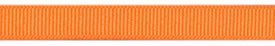1/4" Poly Grosgrain Ribbon-Neon Orange