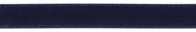 <font color="red">IN STOCK</font><br>1/4" Single Face Poly Satin Ribbon-Navy